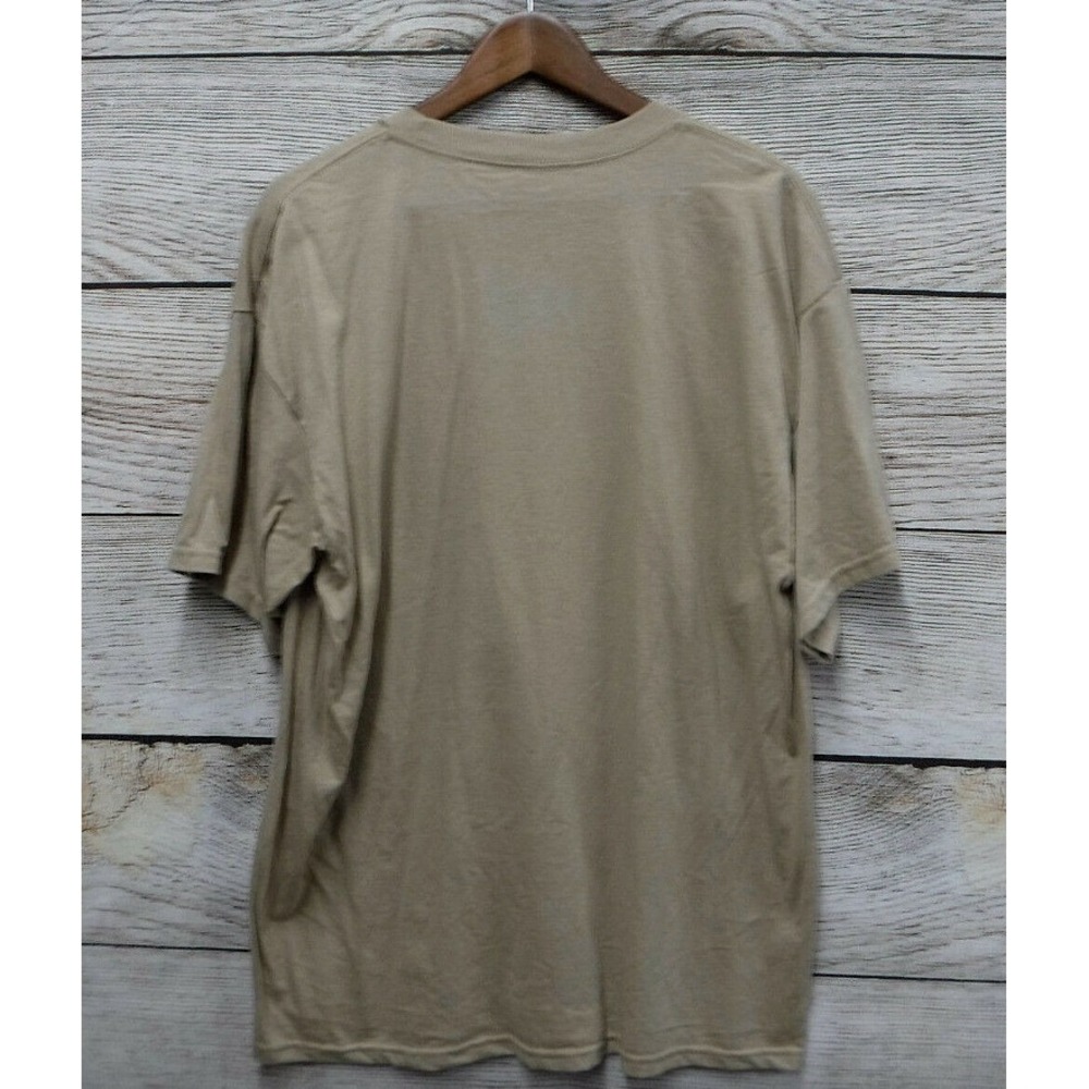 Sean John Shirt Mens XLarge Beige Classic Fit Evolving Skull Crew Neck T New - Picture 2 of 2